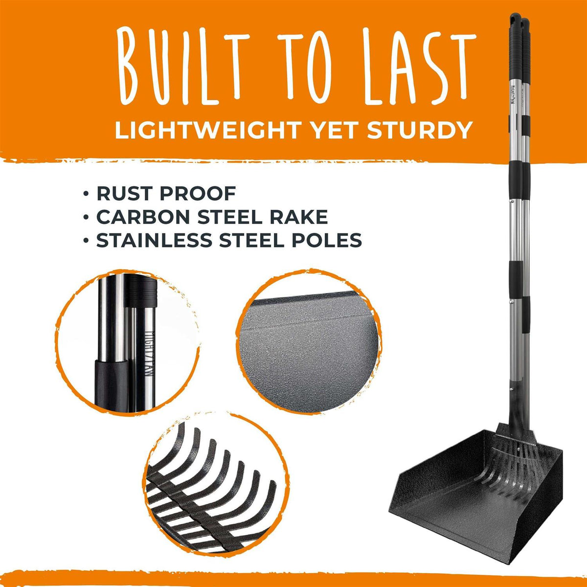 Dog Pooper Scooper and Rake Set S1583