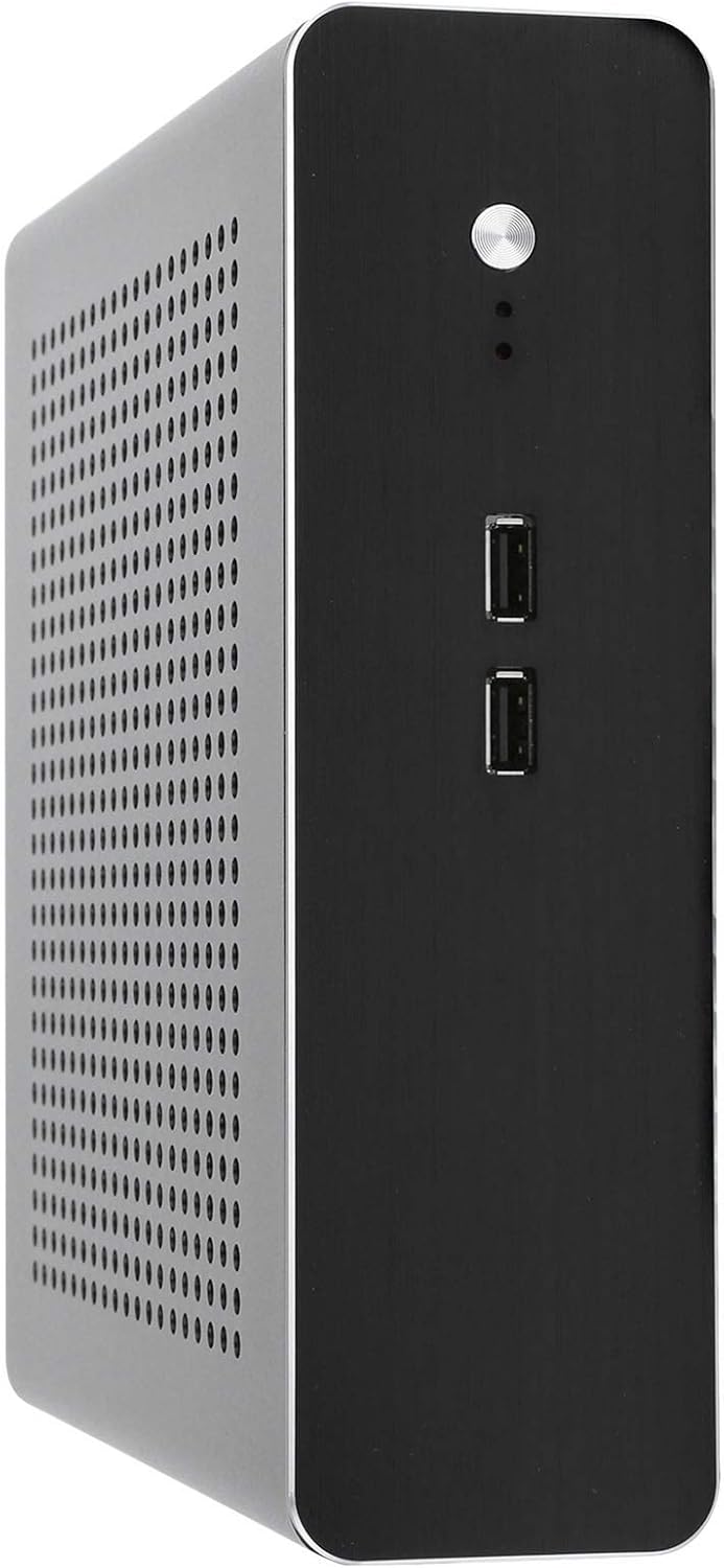 Silver Aluminum Mini ITX PC Case R239513