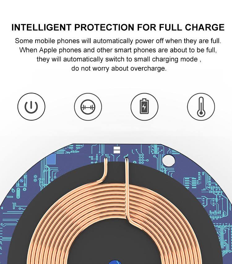 Black 3-in-1 Glass Wireless Charge Pad L529421