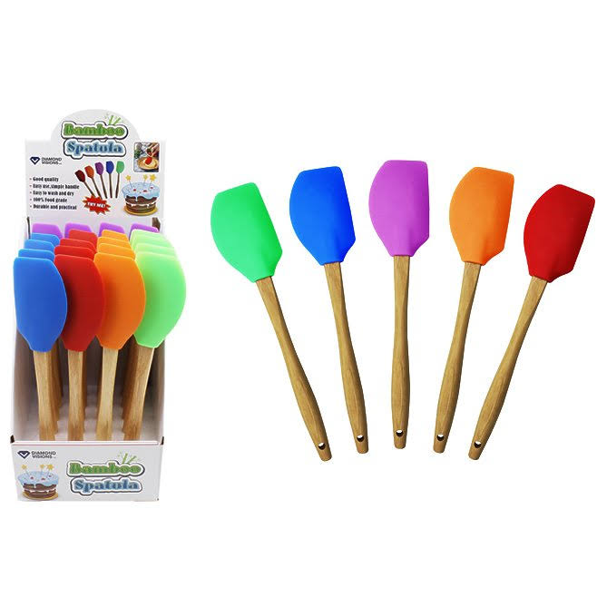 Silicone Spatula with Bamboo Handle V775938