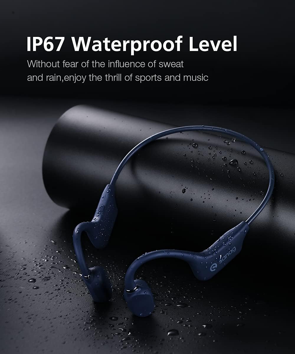 Open-Ear Wireless Bluetooth 5.0 Air Conduction Headphones with Mic T57140