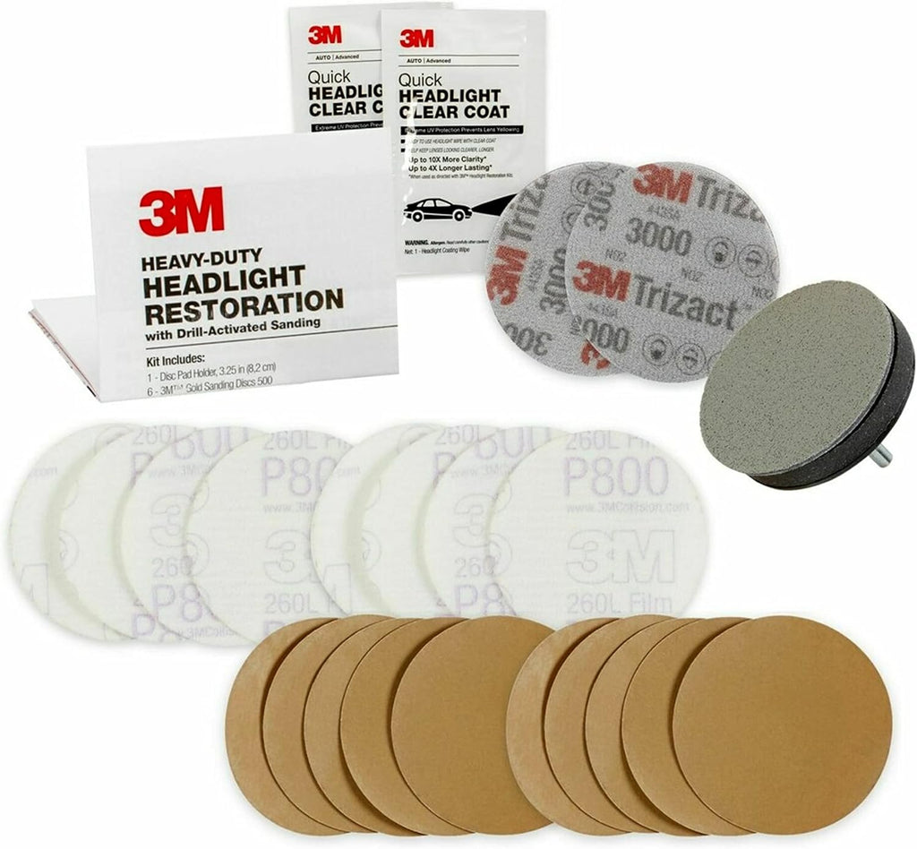 Heavy Duty Headlight Restoration Kit 2-Pack D37835