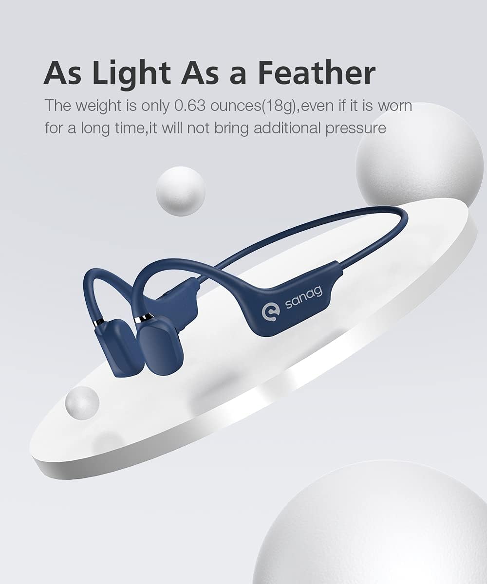 Open-Ear Wireless Bluetooth 5.0 Air Conduction Headphones with Mic T57140