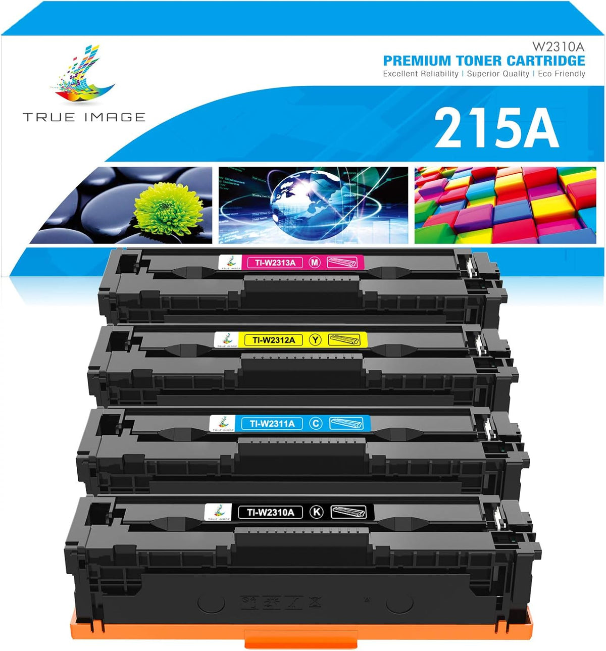 Compatible Toner Cartridge Replacement 4-Pack V291