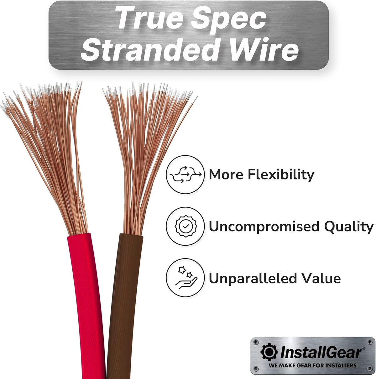 14 Gauge 100ft Speaker Wire Red/Black with 12 Banana Plugs N750