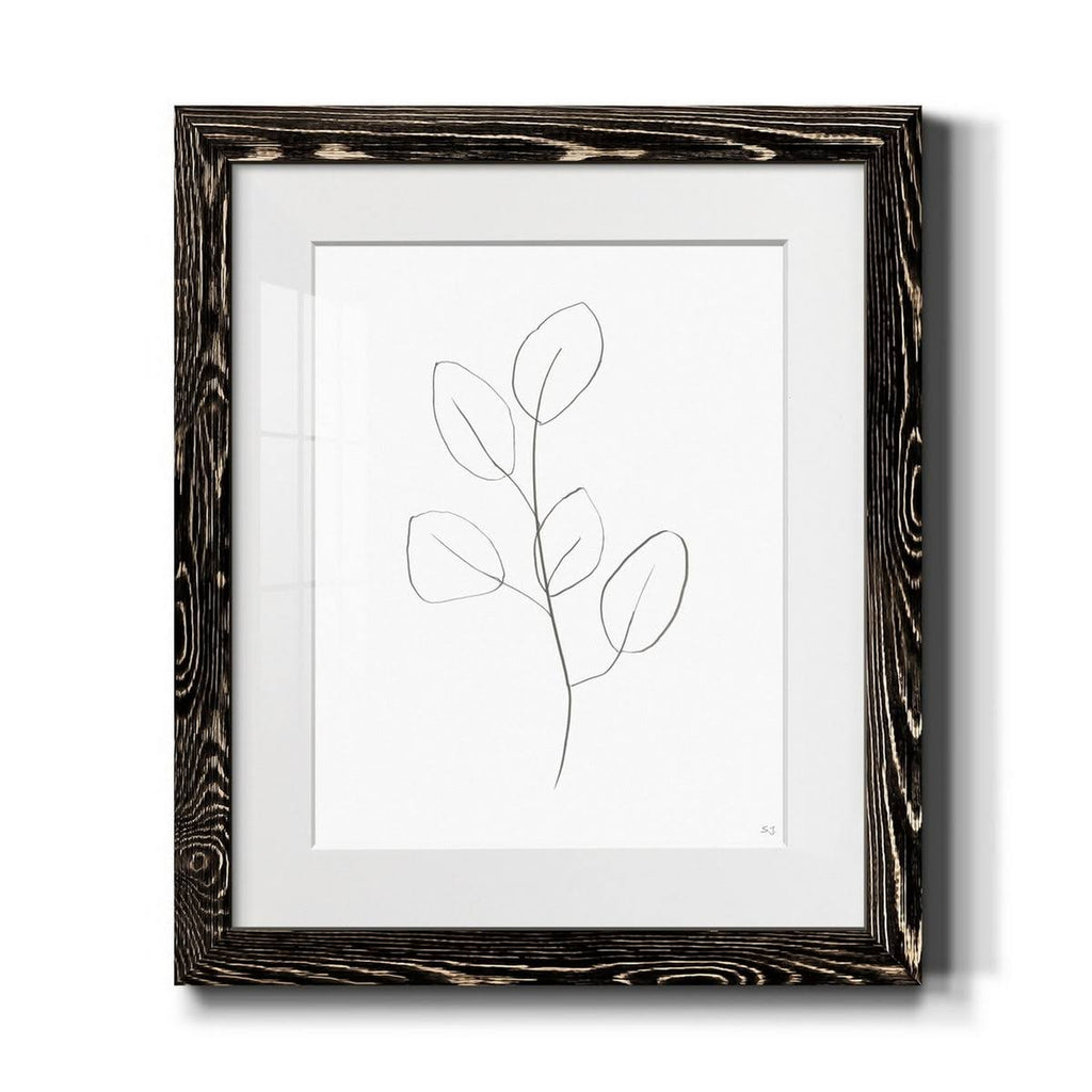 Framed Print 17X20 Black V5706