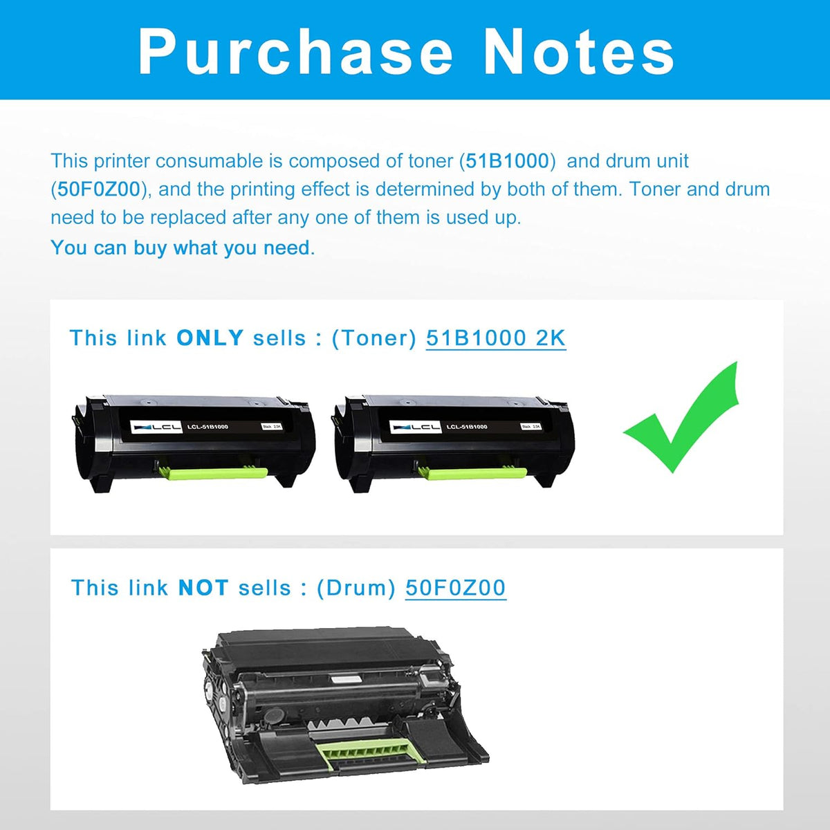 Compatible Toner Cartridge Replacement 2-Pack Black Q57168