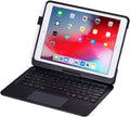 Black 360 Rotatable Backlit Wireless Keyboard Case H278