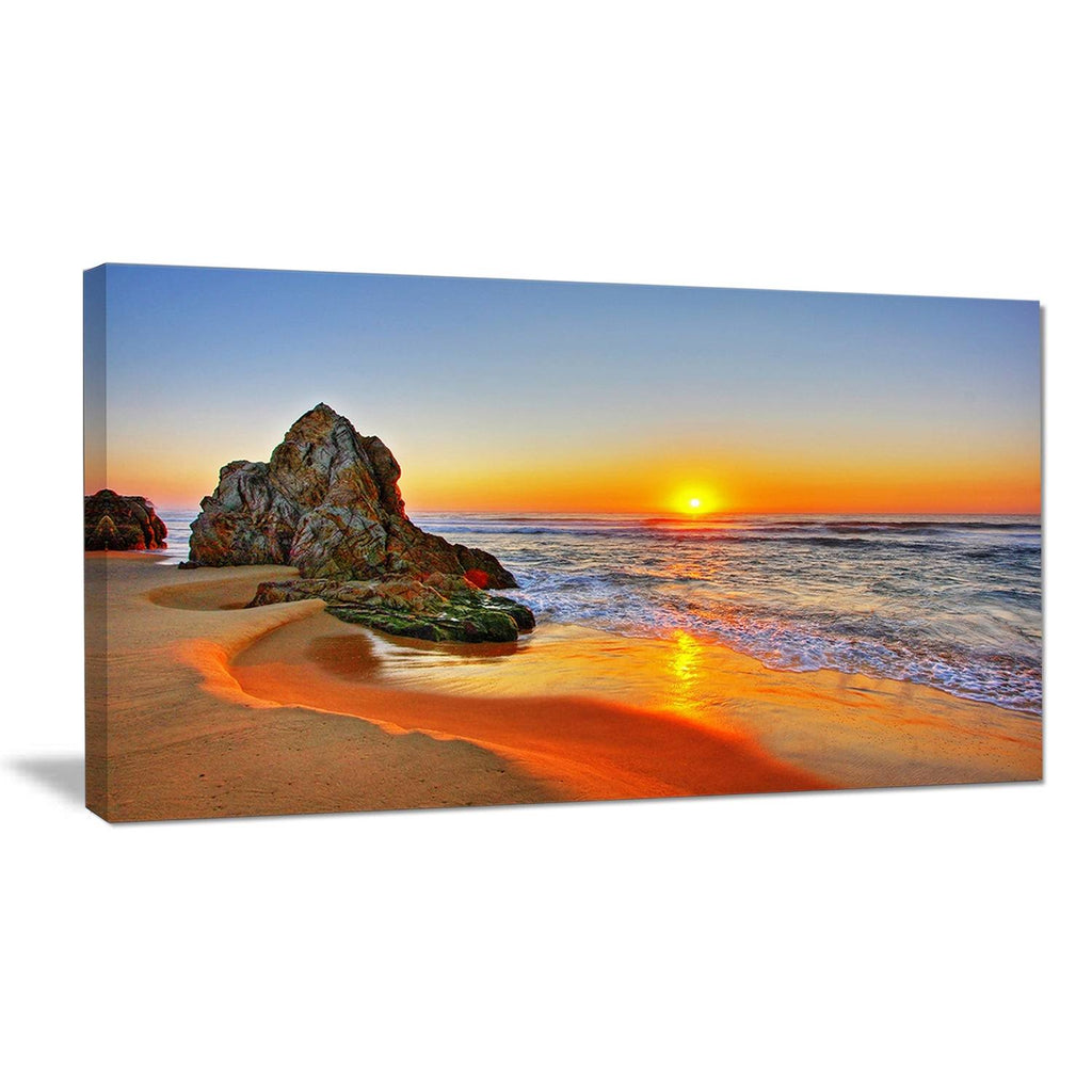 Contemporary Seascape Art Canvas 40 in. Wide x 20 in. High H77541