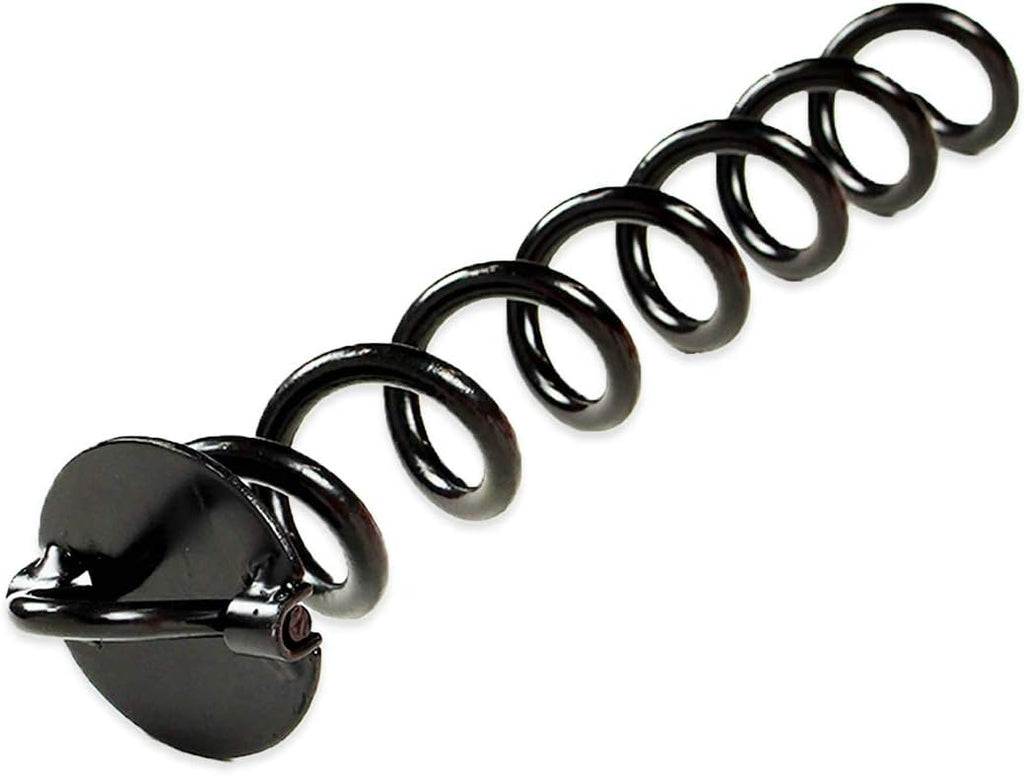 Heavy-Duty Ground Anchor Kit with 4 Anchors, 4 Ratchet Straps, and 4 Soft Loops C72892