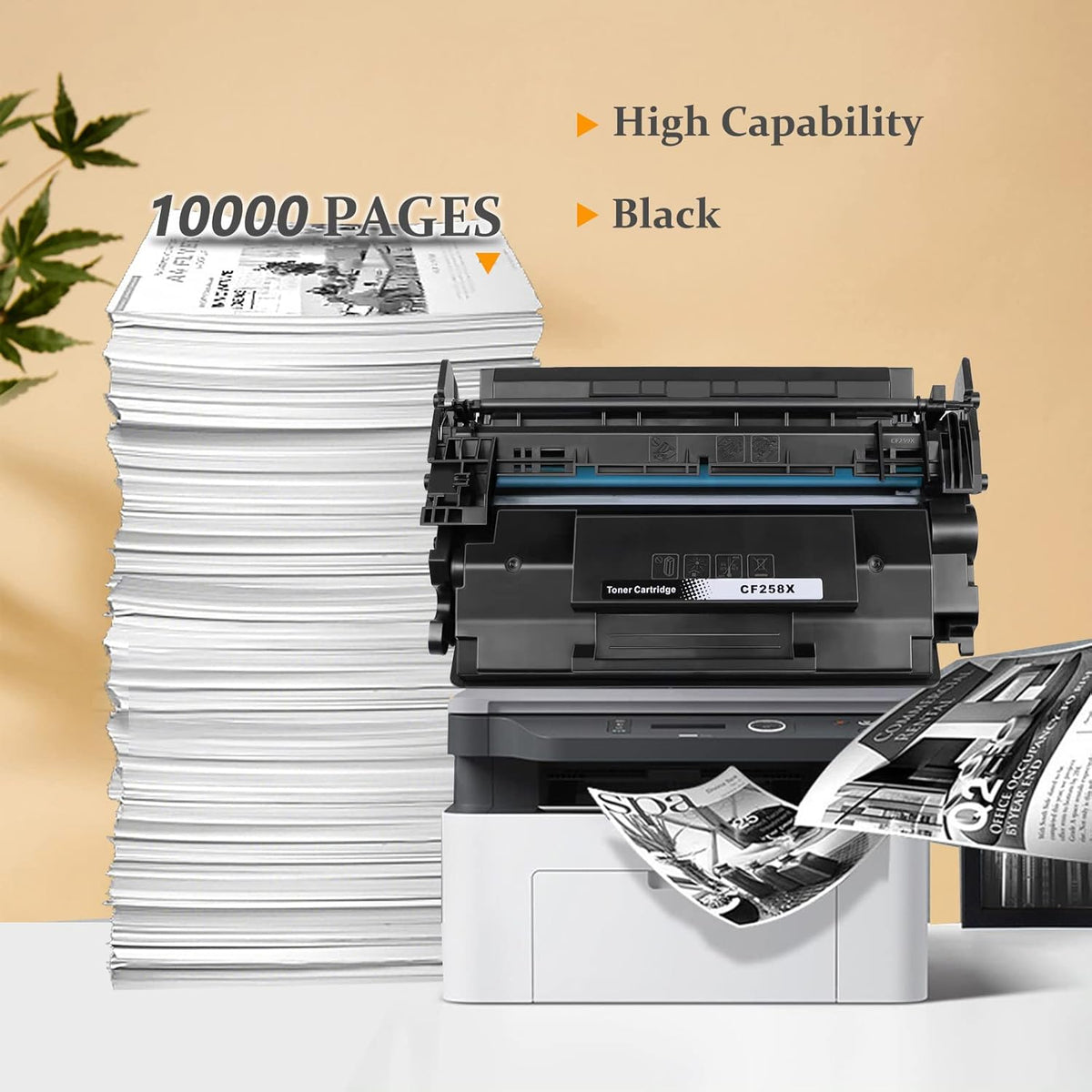 Black 2-Pack High Yield Toner Cartridges S80858