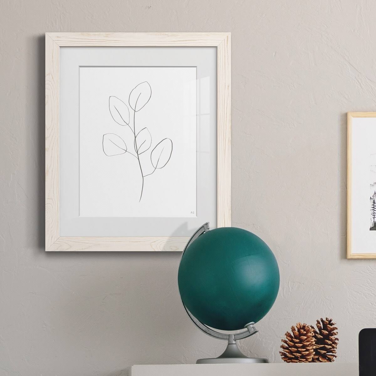Framed Print 17X20 Black V5706