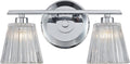 Polished Chrome Two Light Bath Bar P19480