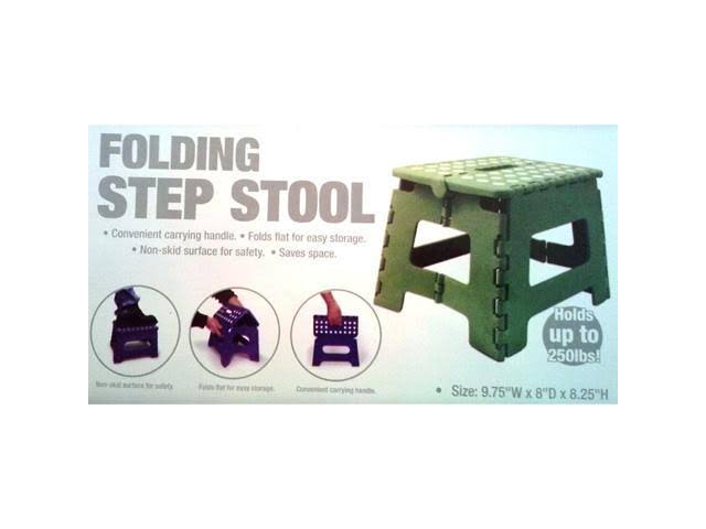 Folding Step Stool Green K632930
