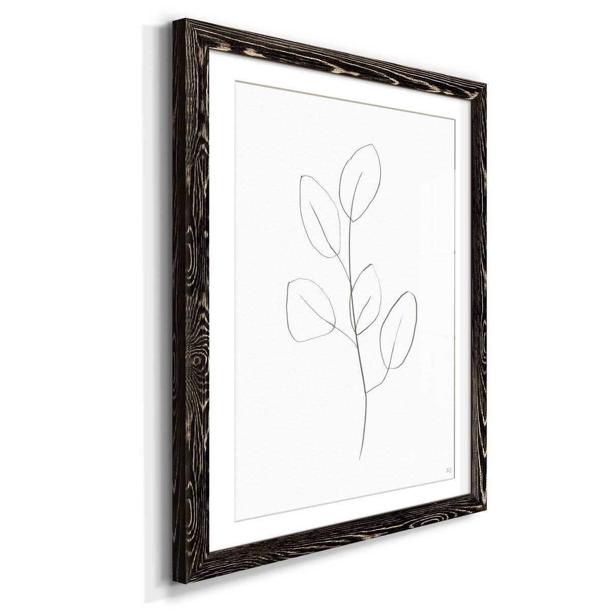 Framed Print 17X20 Black V5706