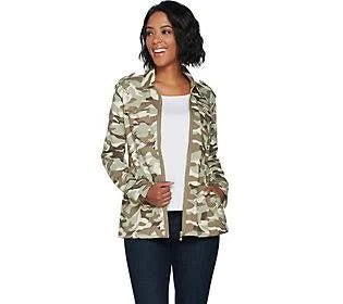 Camo Military Jacket D39956