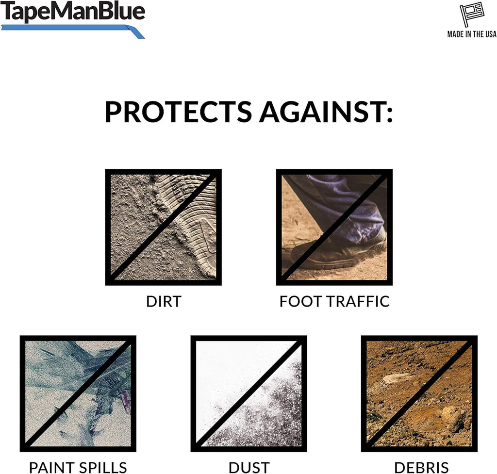 Carpet Protector Film 30 x 200' Roll Pack of 2 E33587