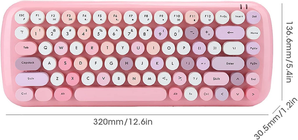 Wireless Keyboard Mouse Set 84 Key 1600DPI O468