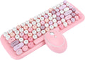 Wireless Keyboard Mouse Set 84 Key 1600DPI O468