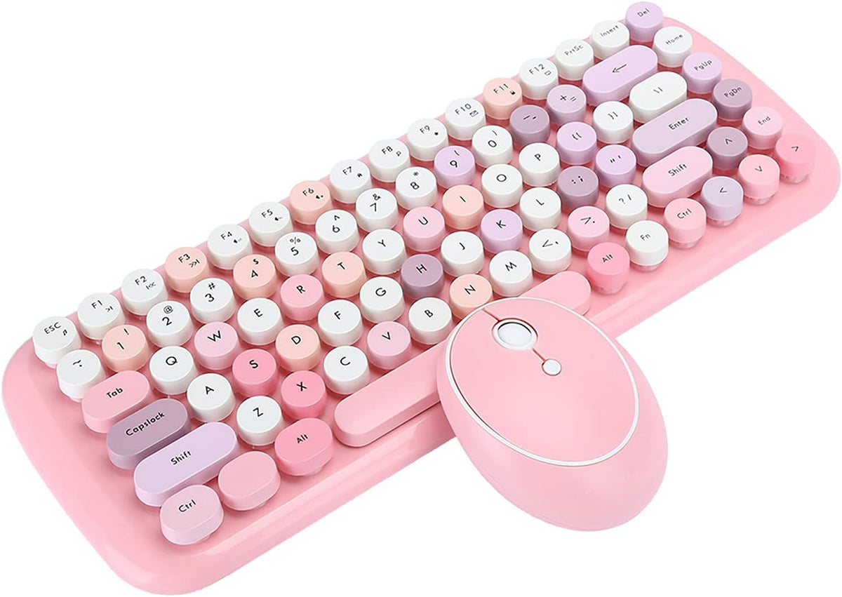 Wireless Keyboard Mouse Set 84 Key 1600DPI O468
