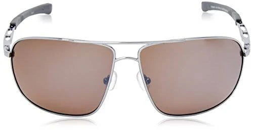 Polarized Shiny Gun Brown Sunglasses P29474