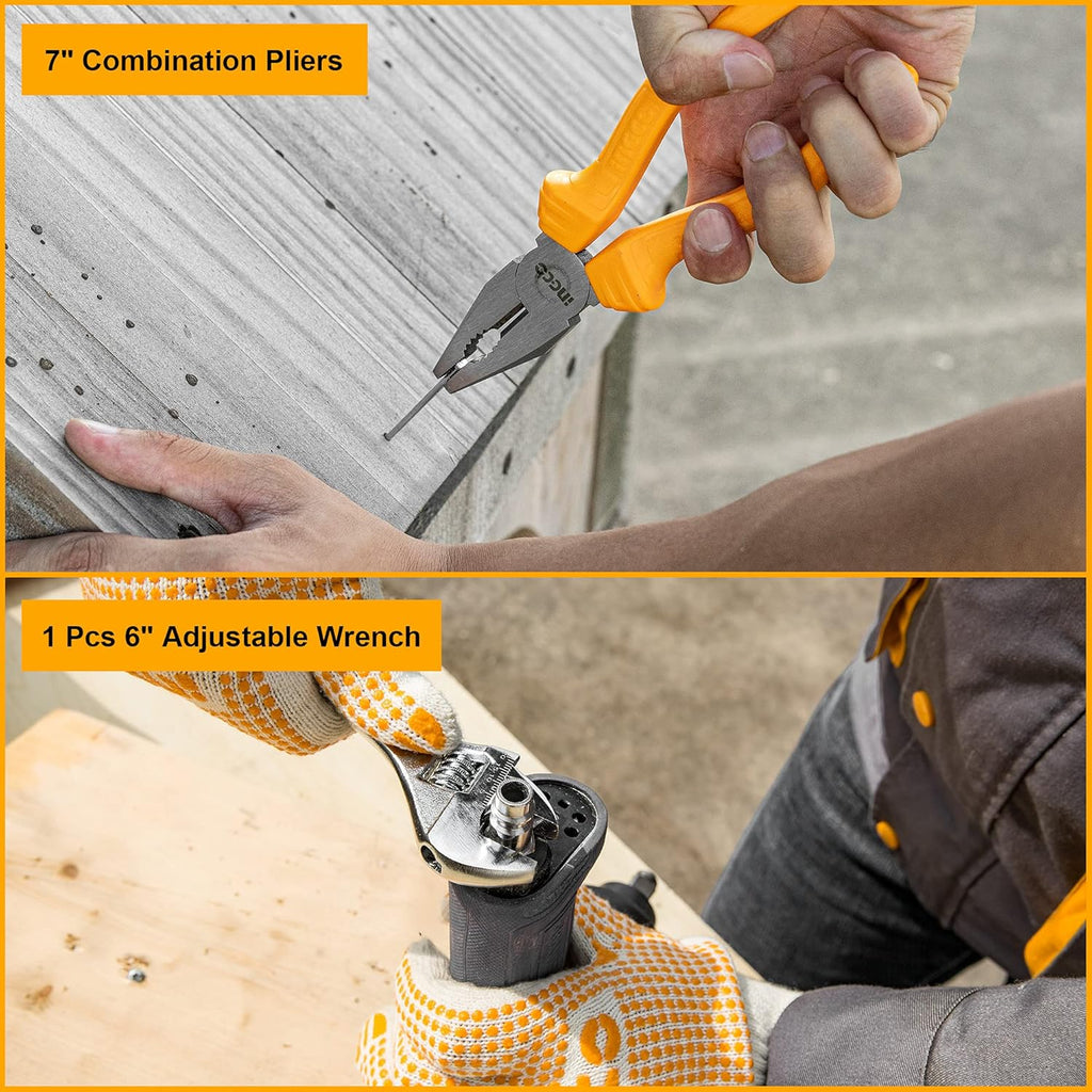7 Pc Household Basic Tool Set O7711