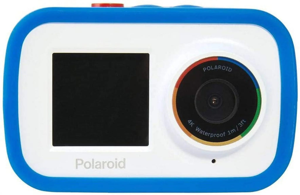 Blue and White Dual Screen 4K 18MP Waterproof Action Camera P265