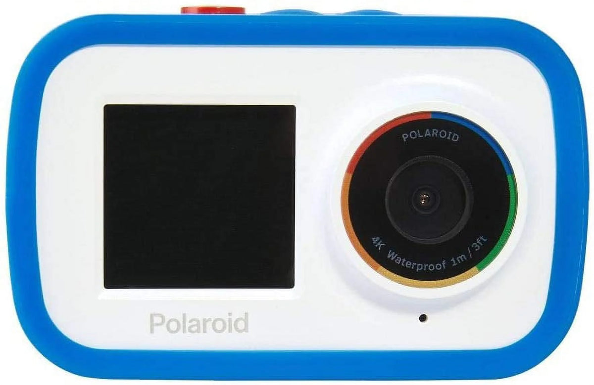 Blue and White Dual Screen 4K 18MP Waterproof Action Camera P265