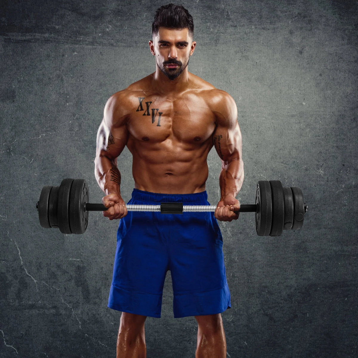 66 Lbs. Adjustable Dumbbell Set Y941305