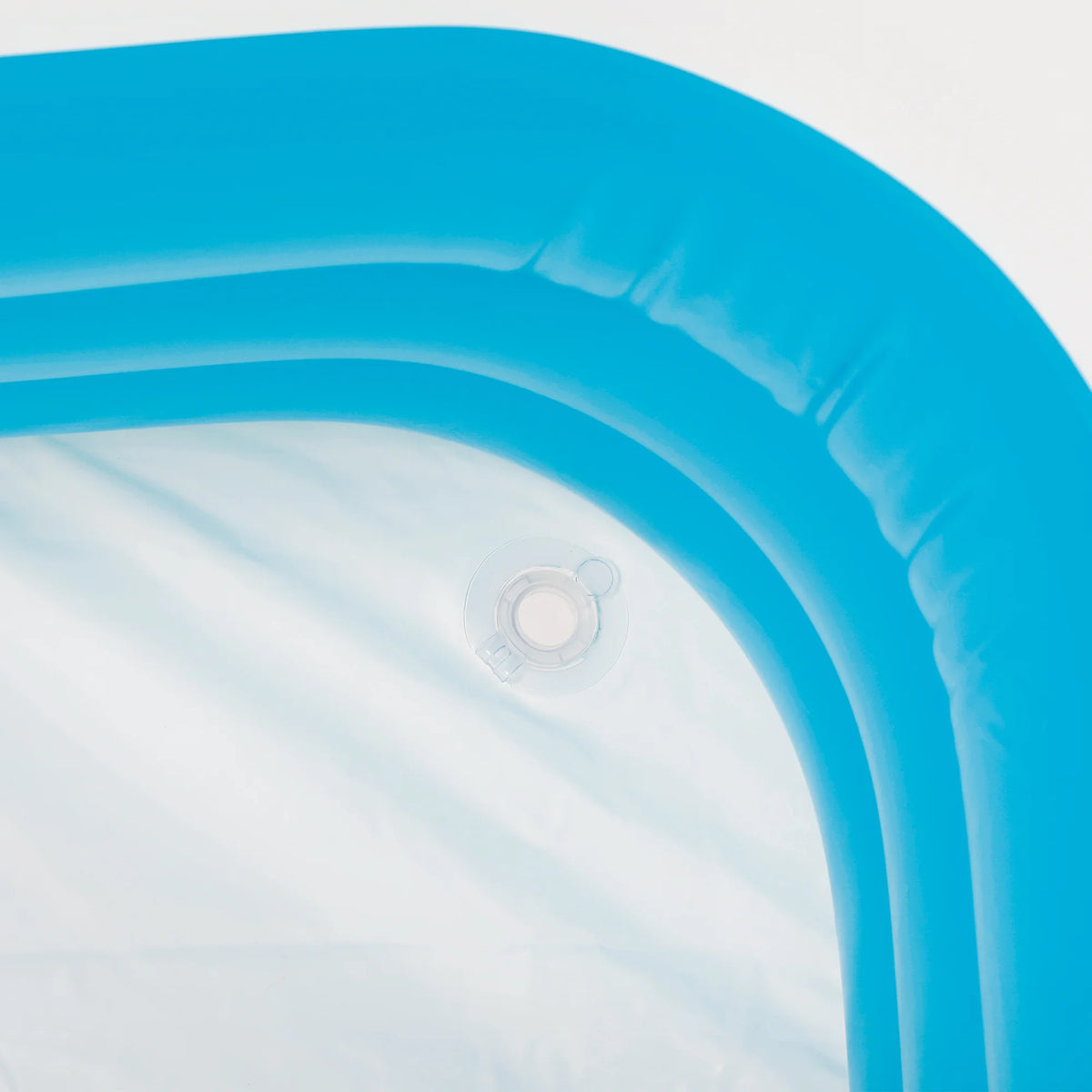 10-Foot Rectangular Inflatable Family Pool, Blue Z8553