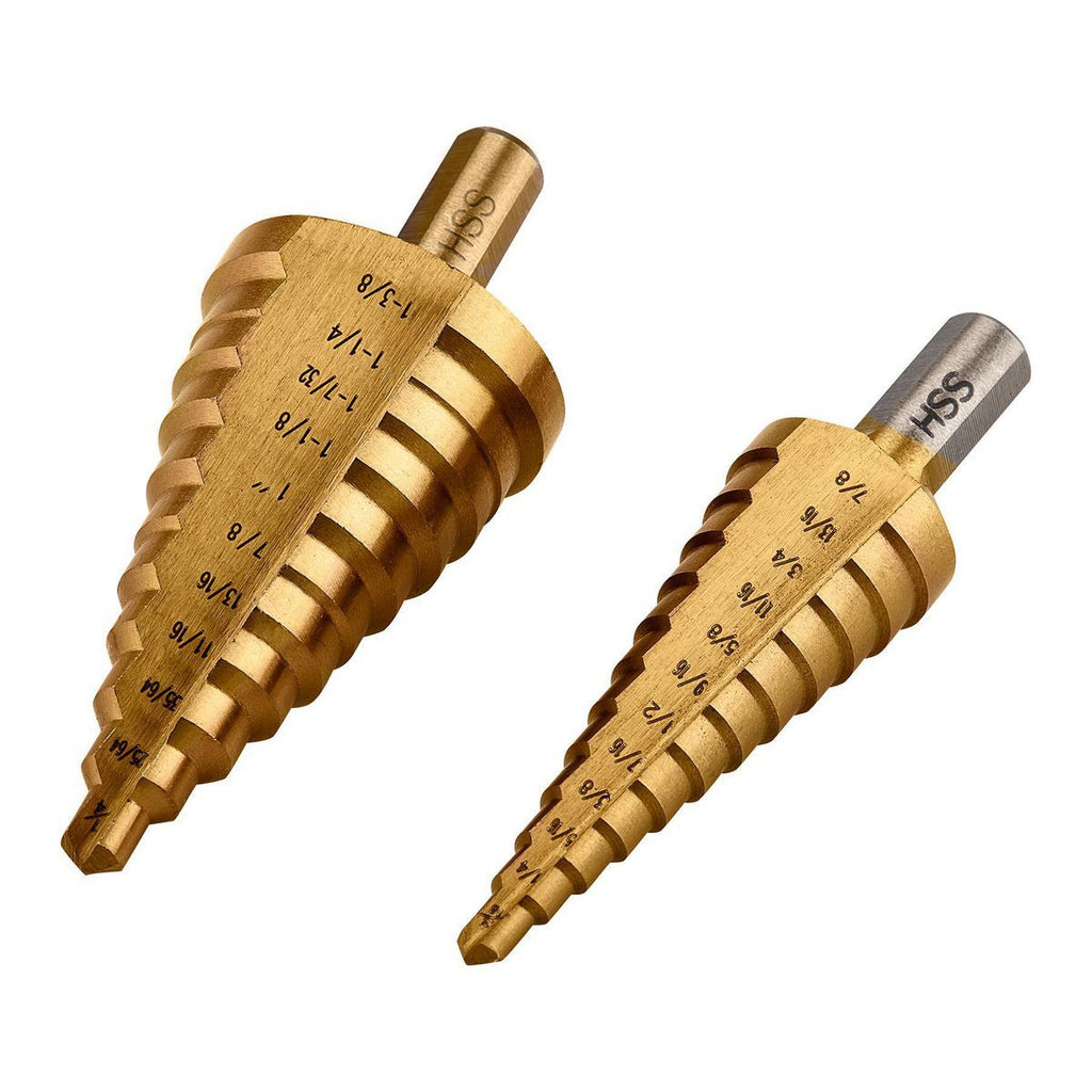 3/16 in. to 1-3/8 in. Titanium Step Drill Bit Z2880