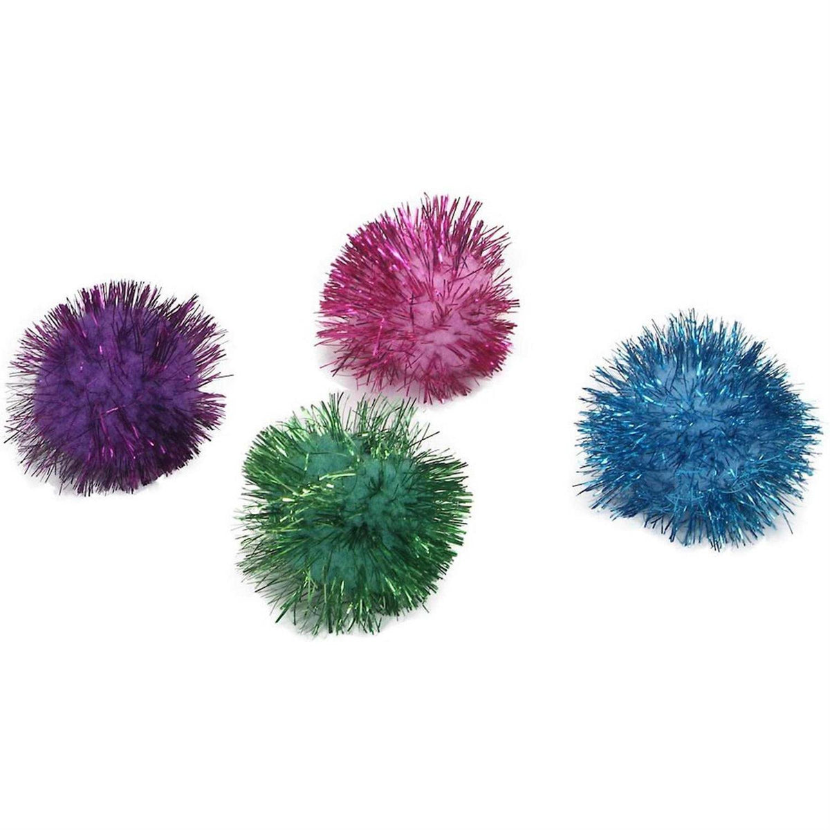 Glitter Pom Poms Cat Toys U13281