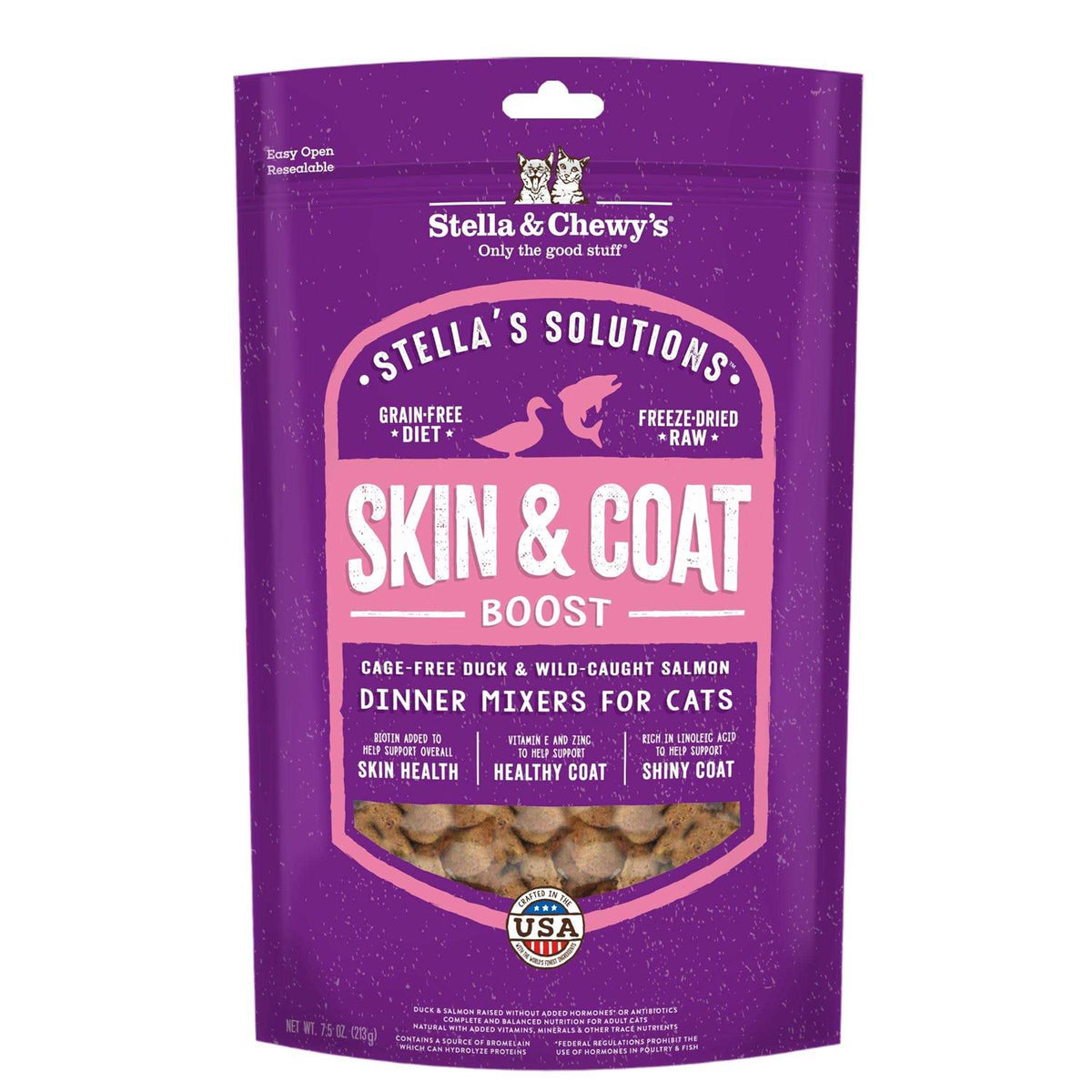 Freeze-Dried Duck Cat Food 7.5 oz L1257