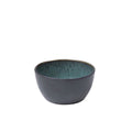 Stoneware Bowl 14cm Black Green H3250