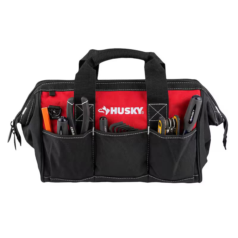 8 Pocket Zippered Tool Bag L114214