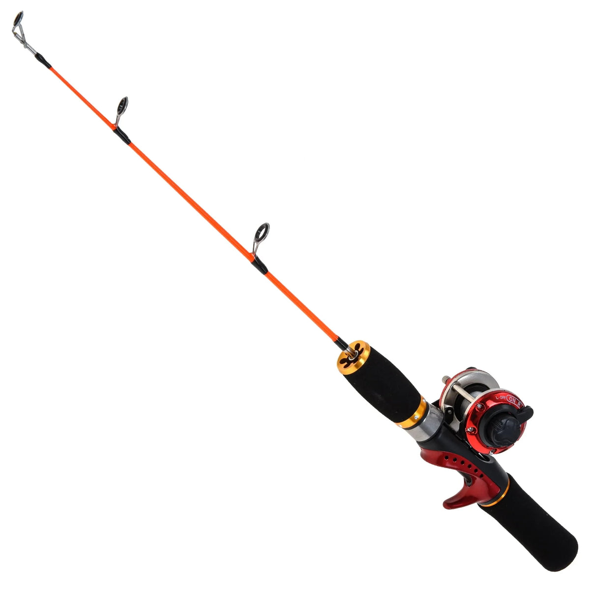 Ice Fishing Rod Reel Combo Kit with Carry Bag D351
