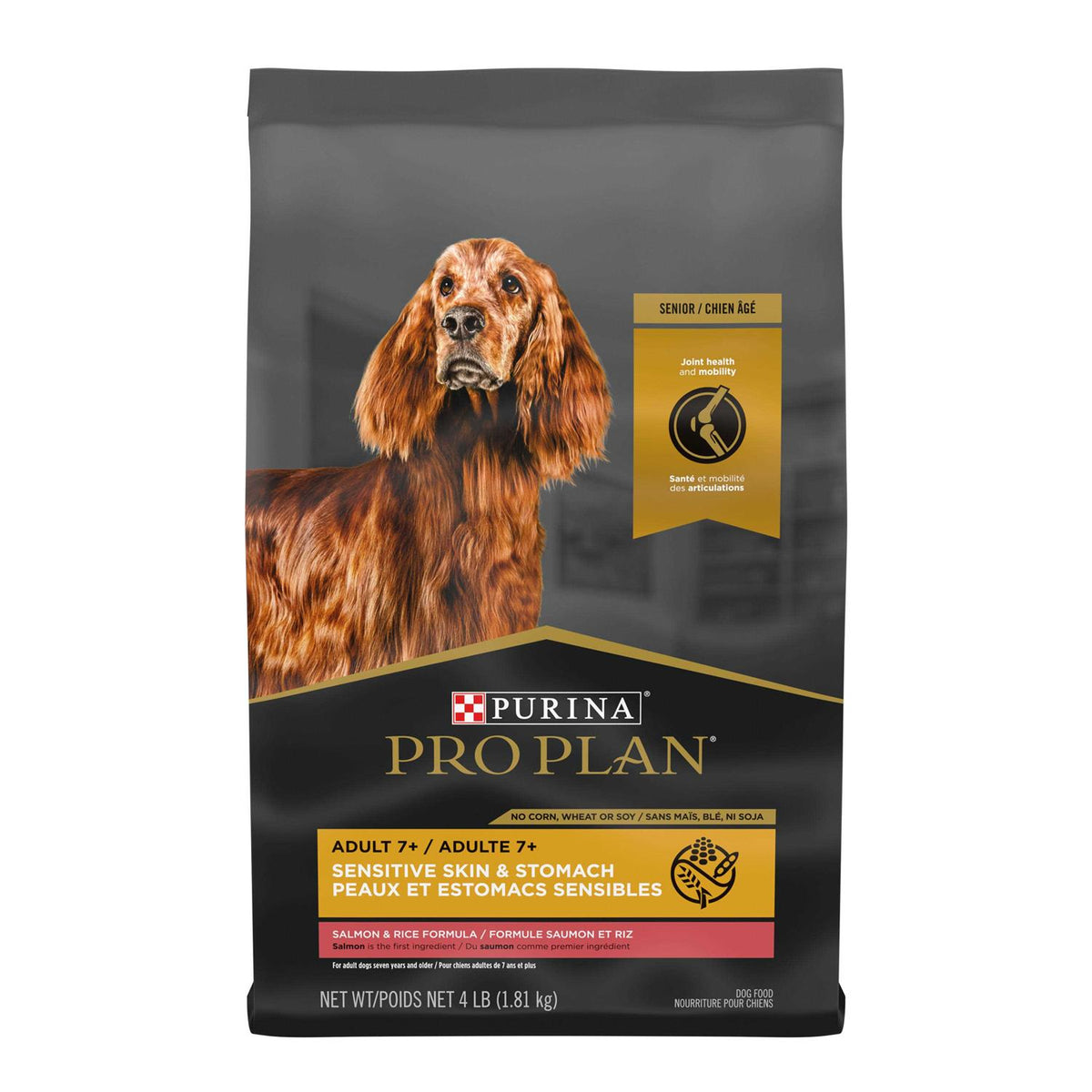 Salmon & Rice Senior Dry Dog Food I64126