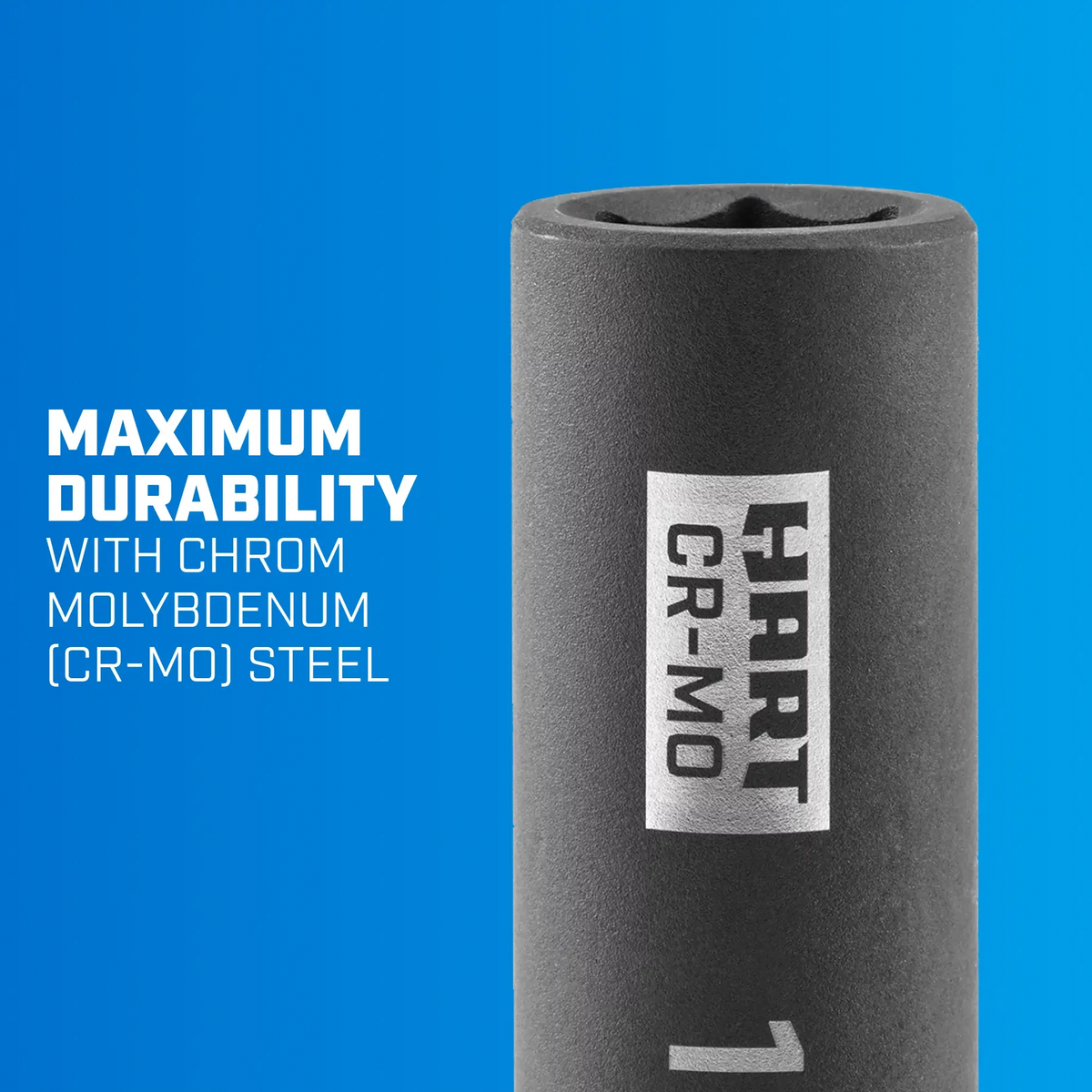10 Piece 3/8-inch CR-MO Impact Rated Socket Set X378096
