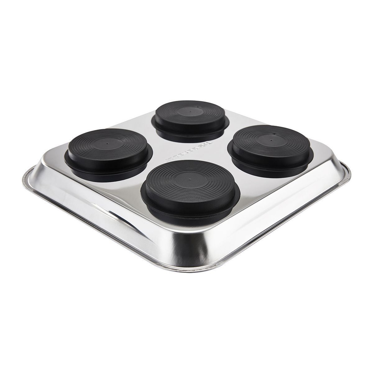 10-1/2 in. x 11-1/2 in. Magnetic Stainless Steel Parts Tray G7320