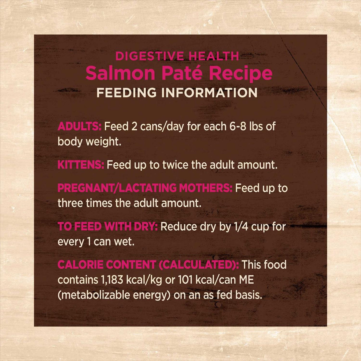 Digestive Health Pate Recipe Wet Cat Food F34984