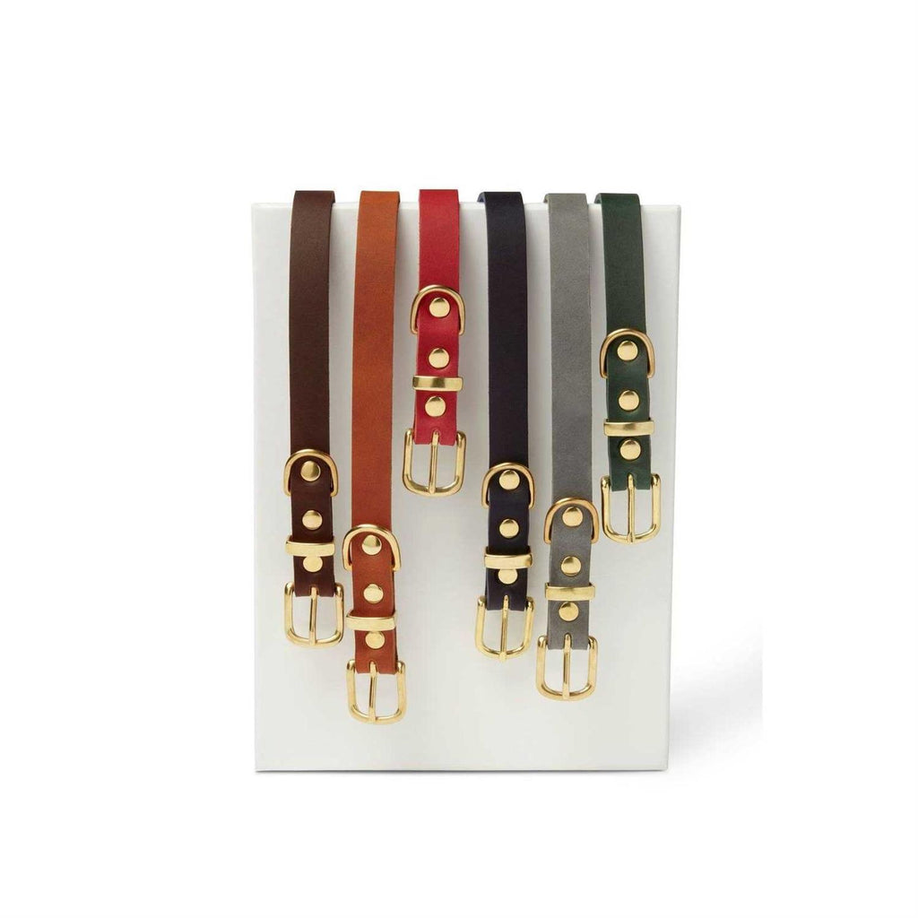 Leather Dog Collar W3886