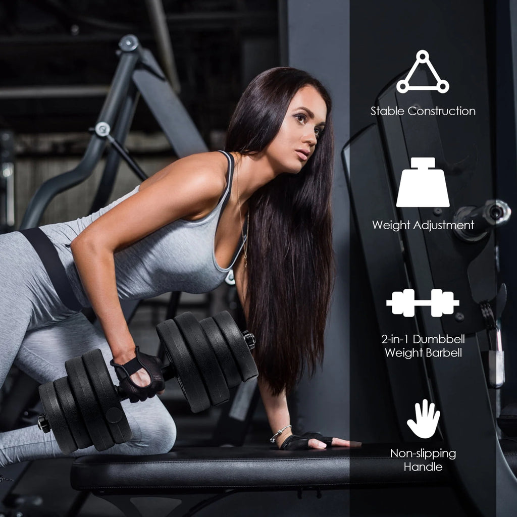 66 Lbs. Adjustable Dumbbell Set Y941305