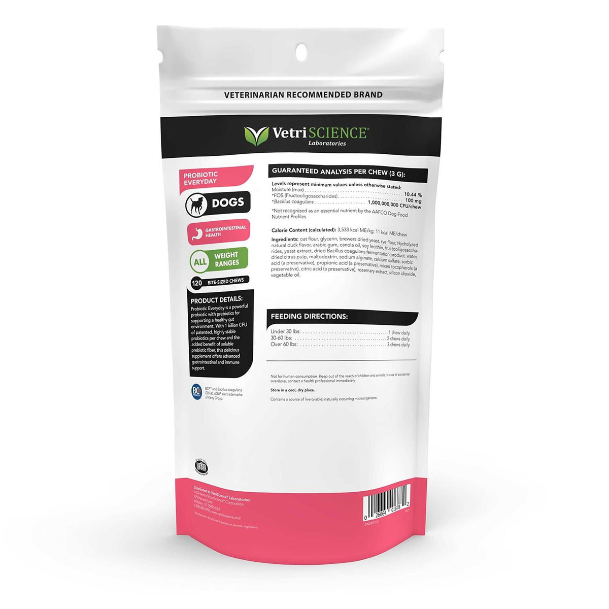 Probiotic Chews for Dogs T180314
