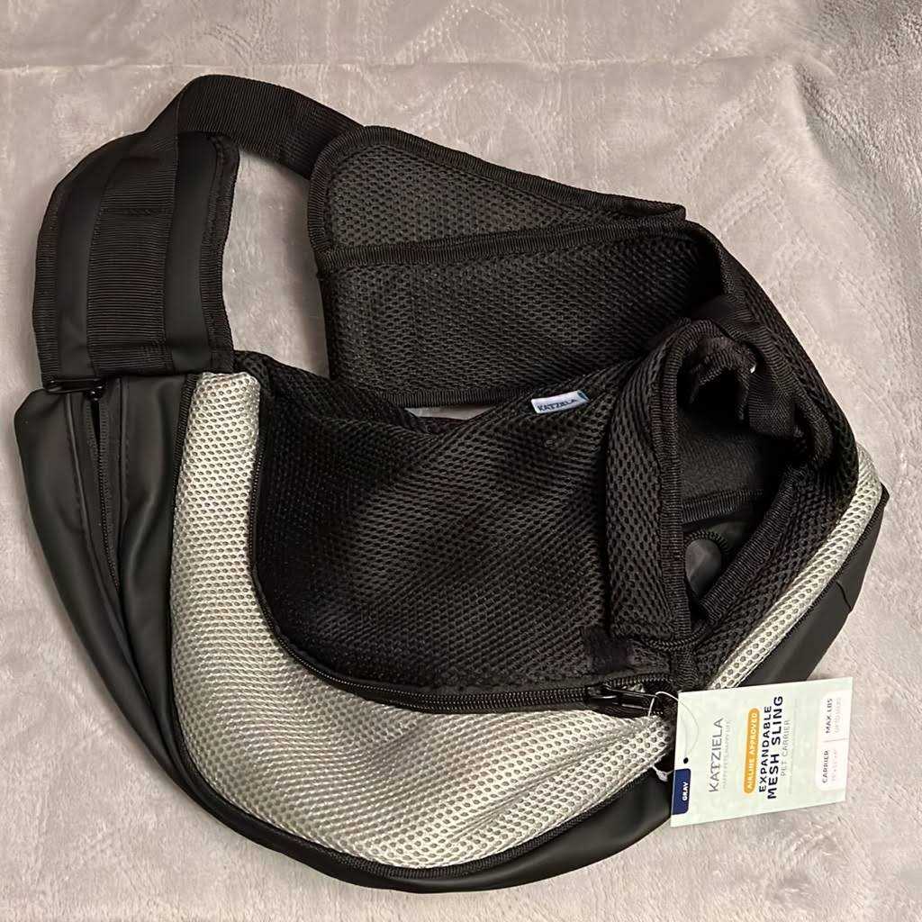 Expandable Pet Carrier Sling Bag U2089
