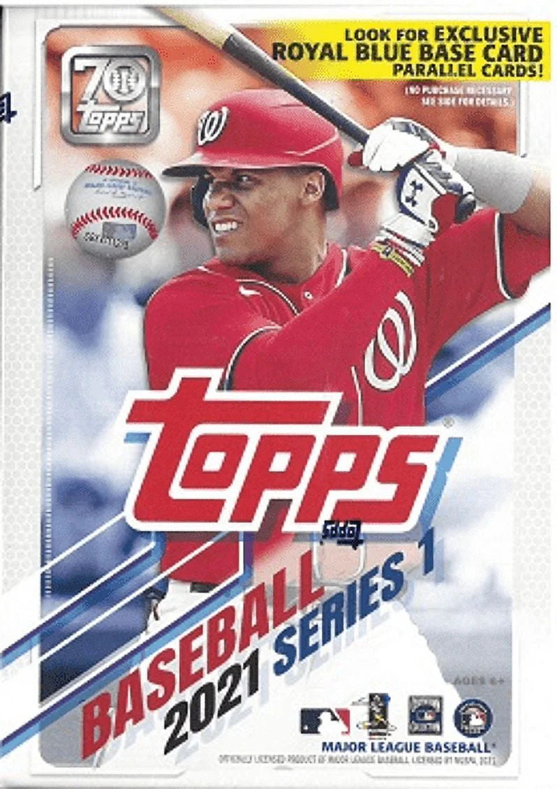 2021 MLB Baseball Trading Cards Relic Box 98 Cards W27070
