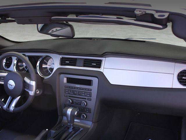 Black Polyester Custom Dash Cover B9159