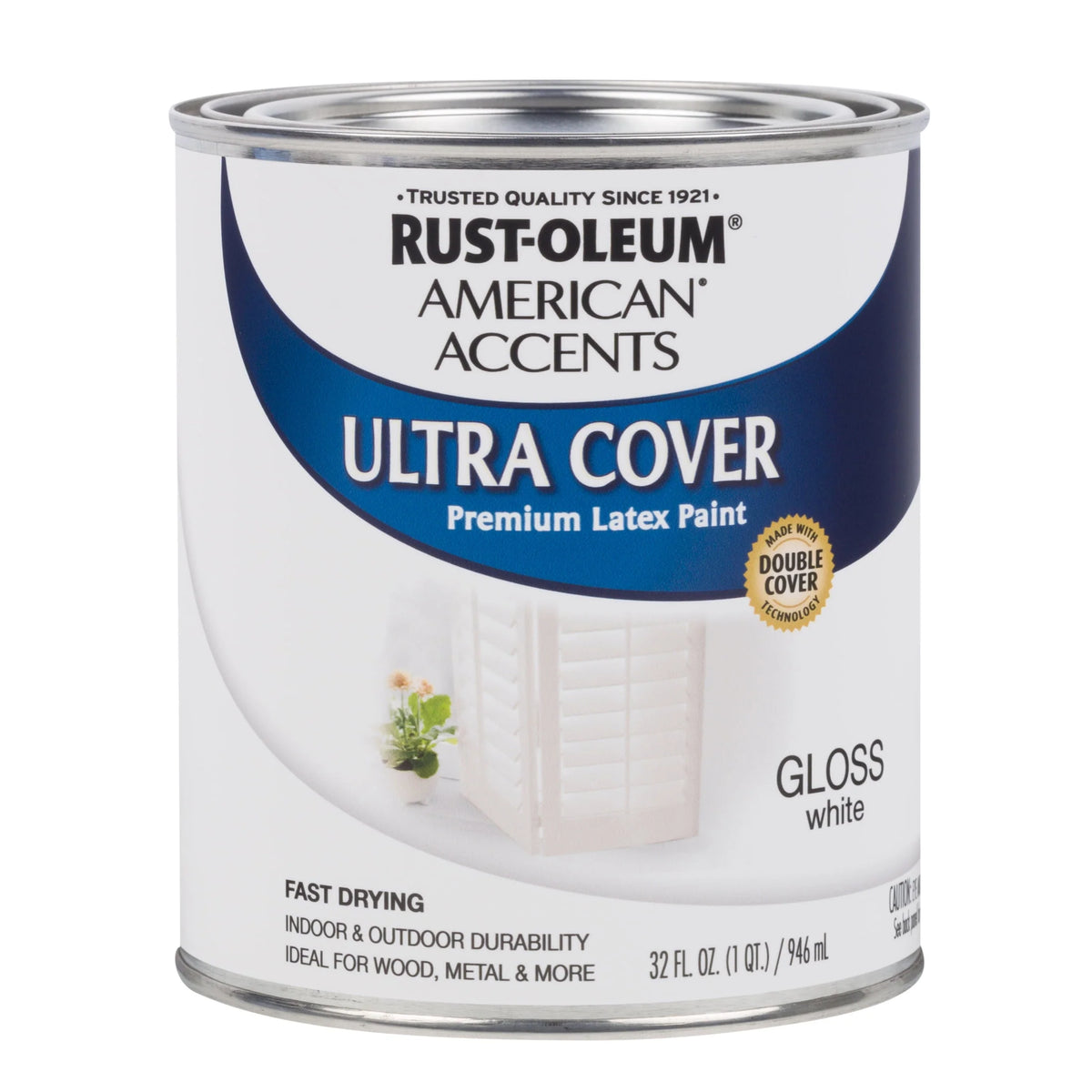 White Quart Gloss Latex Paint G75065