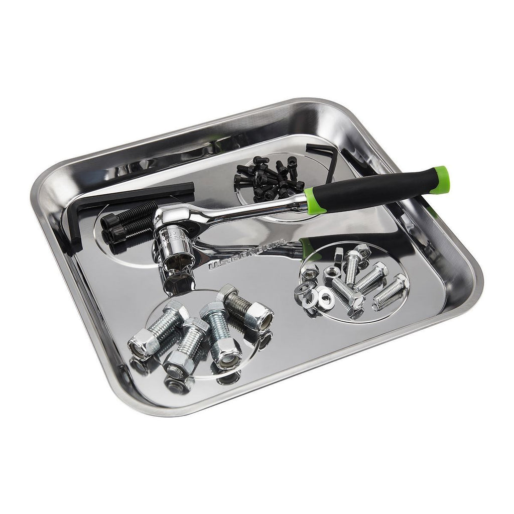10-1/2 in. x 11-1/2 in. Magnetic Stainless Steel Parts Tray G7320