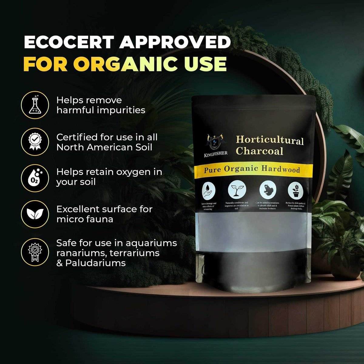 Organic Horticultural Charcoal for Plants E895870