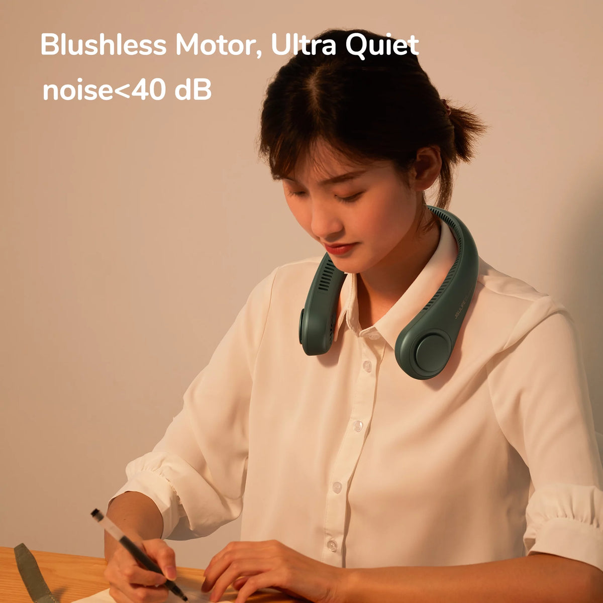 Portable Neck Fan 4000 mAh Bladeless Fan with 3 Speeds G57335